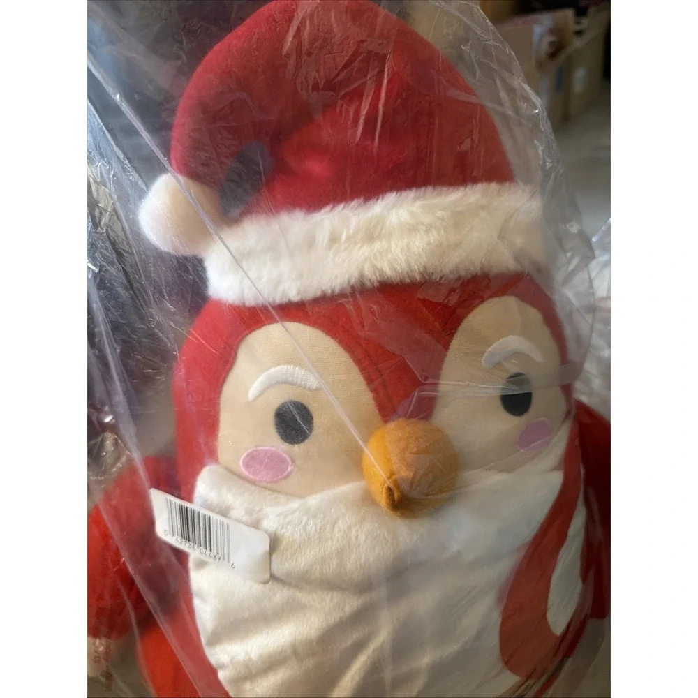 Target Christmas Plush Santa Bird Large Stuffed Animal Holiday Decor Toy pillow